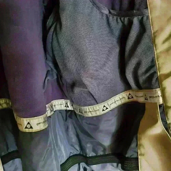 Gerry Men's Grey Insulated Jacket Snap Button & Zip Front & Side Pocket Size L - Picture 7 of 10